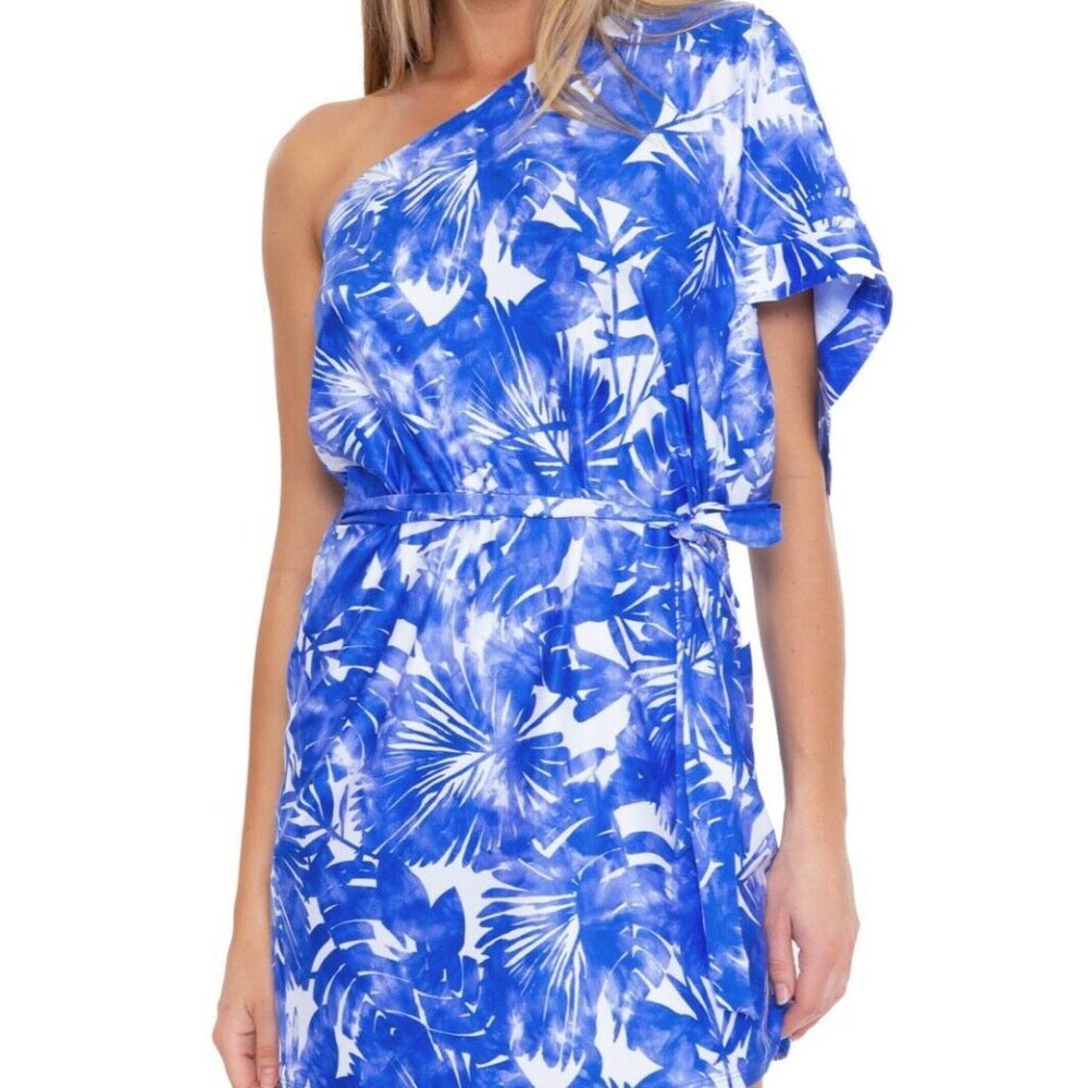 NWT Trina Turk Women's Basque Cover Up Dress Swimsuit
